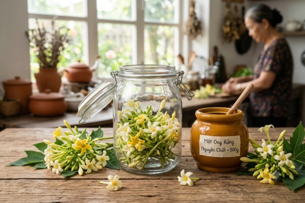 Tác dụng của hoa đu đủ đực ngâm mật ong - 06 công dụng đối với sức khỏe 3