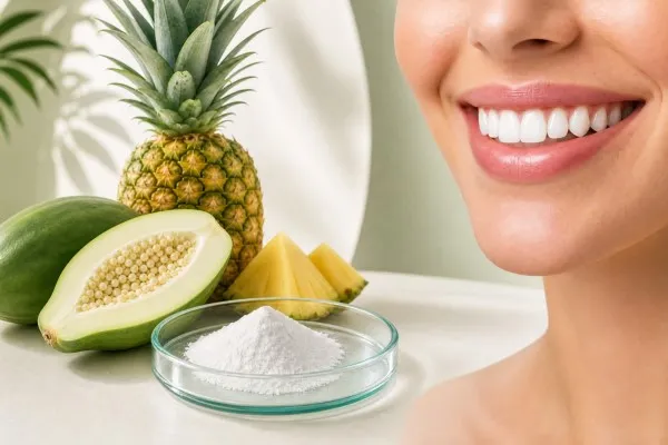 Enzyme Papain và Bromelain có giúp làm trắng răng không?